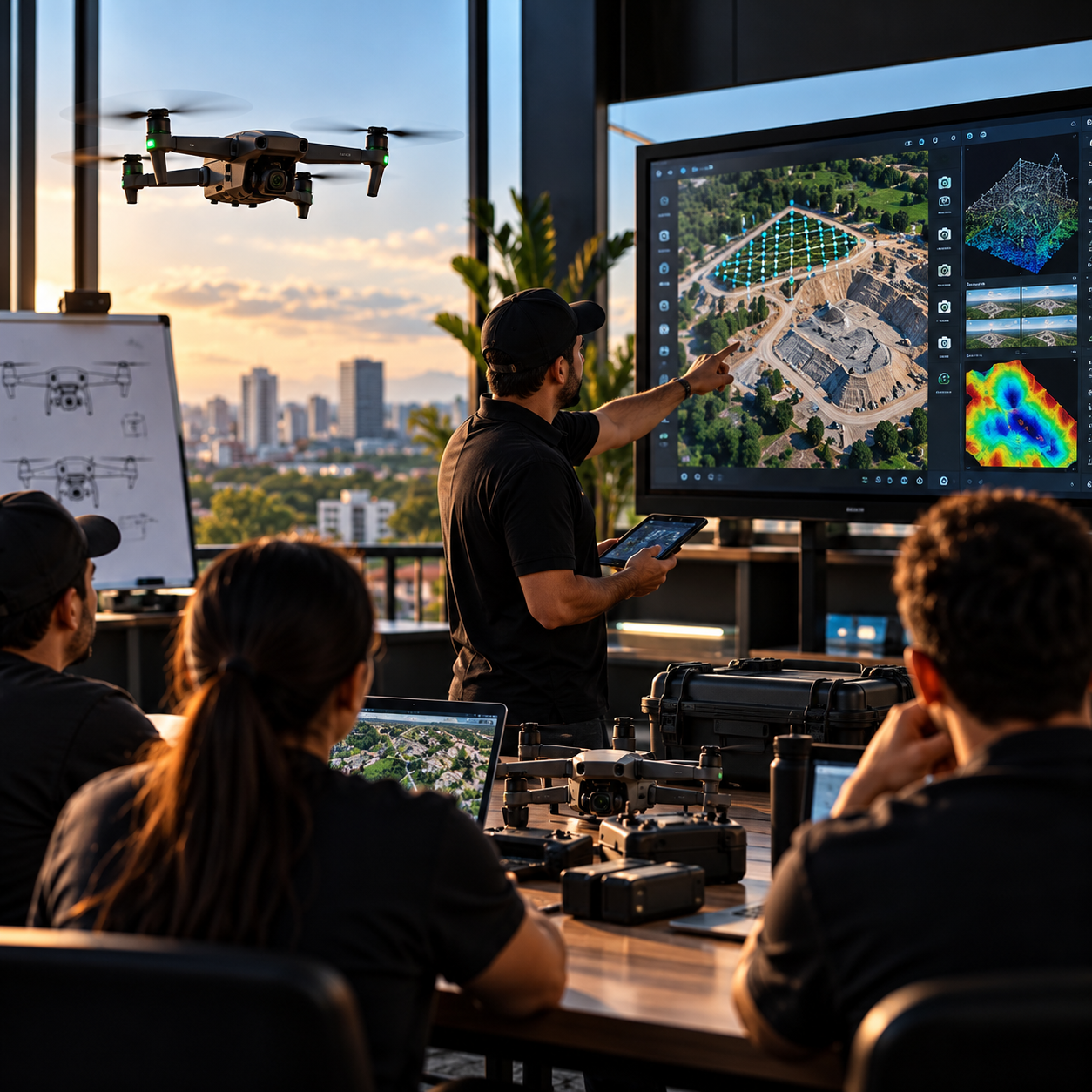 Dron para formación y capacitación de pilotos